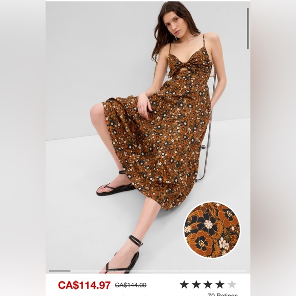 GAP Dresses & Skirts - GAP 100% cotton summer maxi dress